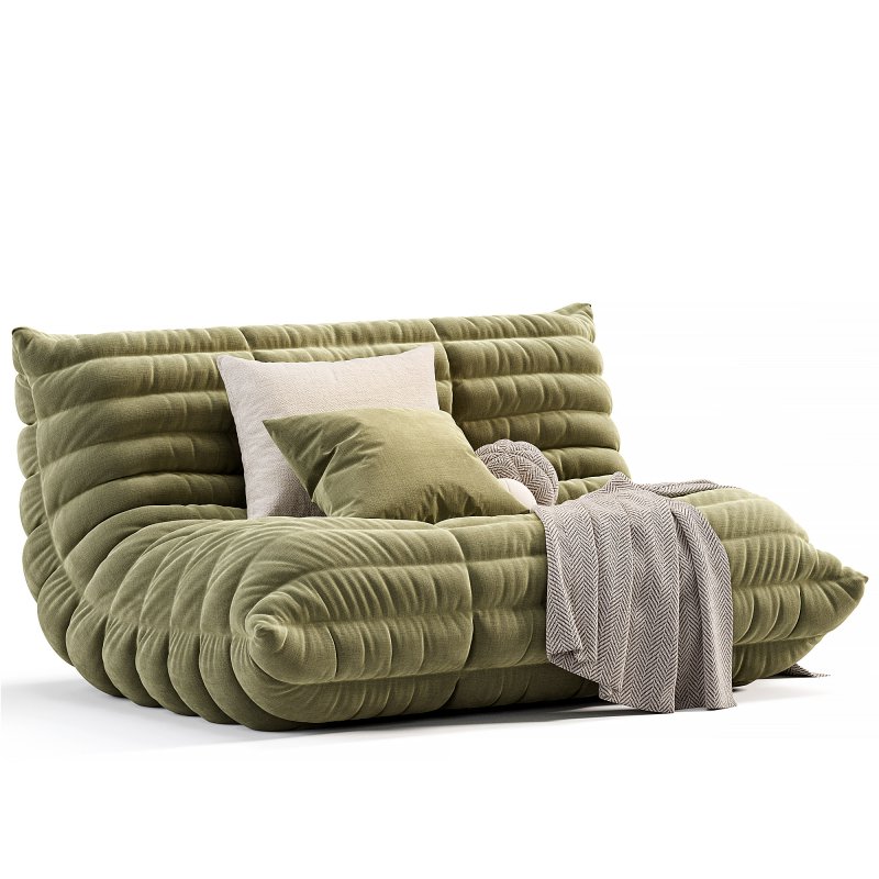 Togo Loveseat By Ligne Roset - Image 11