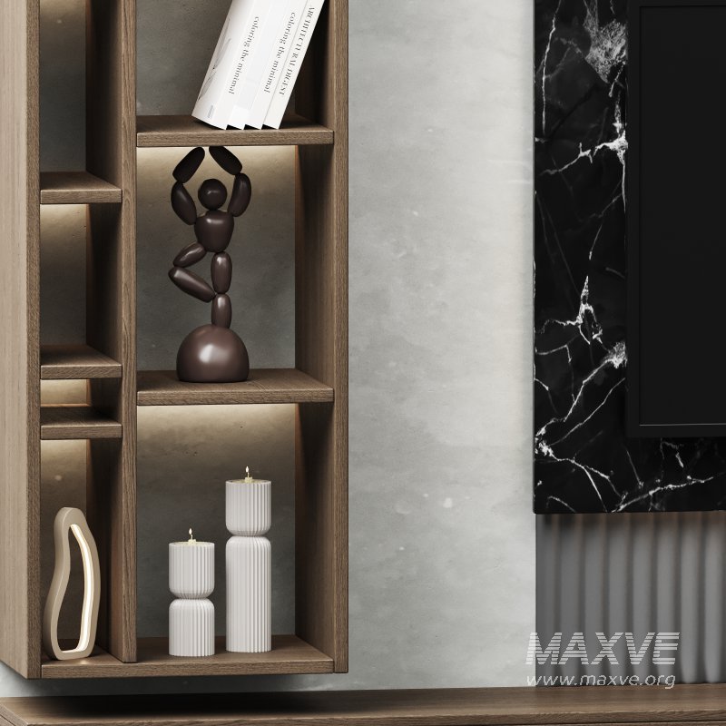 Modern TV Wall 02 - Image 9