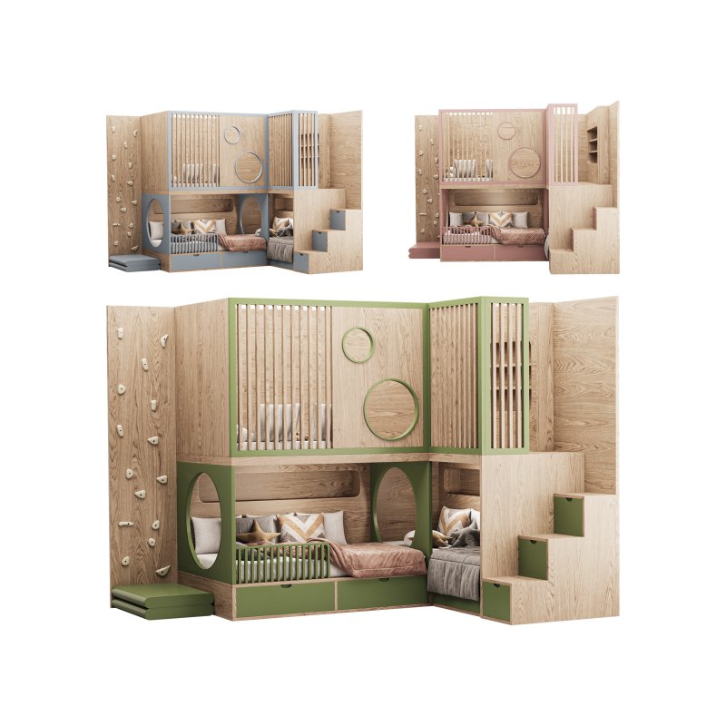 Bunk bed for kids 11 - Image 2