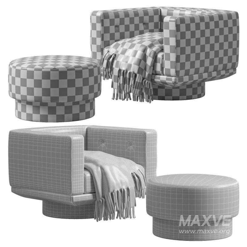 Sally Armchair by Minotti - Image 7