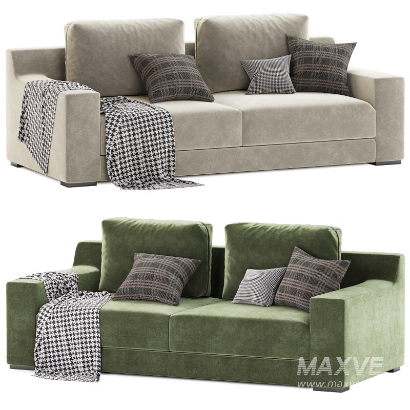 West Elm Dalton 2 Seats Sofa - Image 5