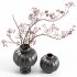 Red Berry Branches in LOUISE ROE Balloon Vases - Thumbnail 3