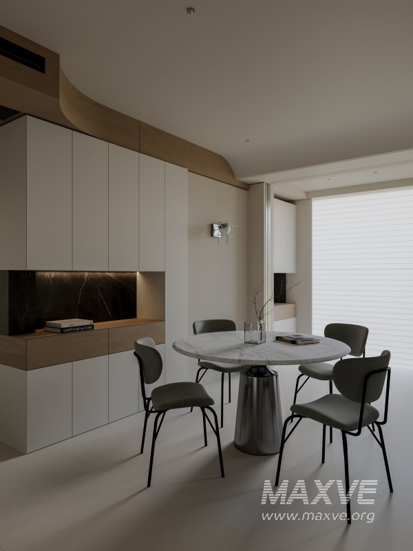 Modern living and dining room - Image 2