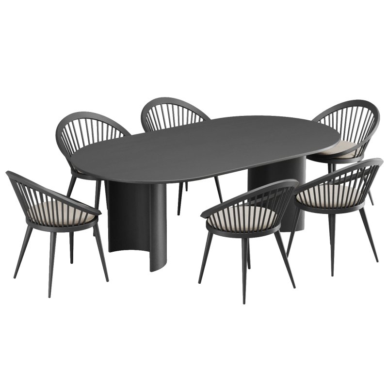 Dinning chair and table258 - Image 3