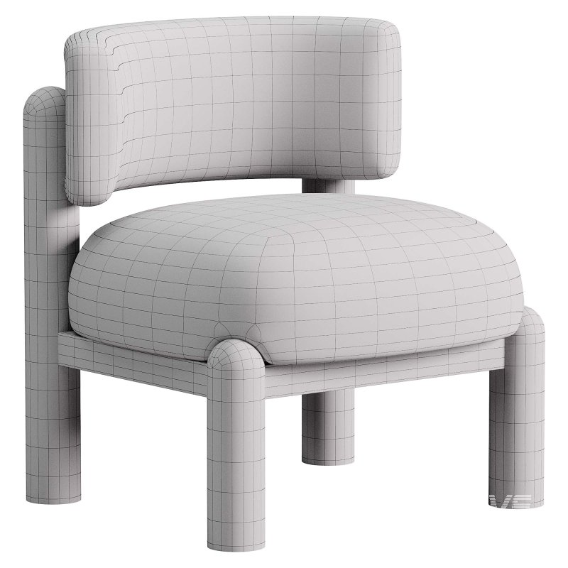 Harper Shearling Accent Chair - Image 3