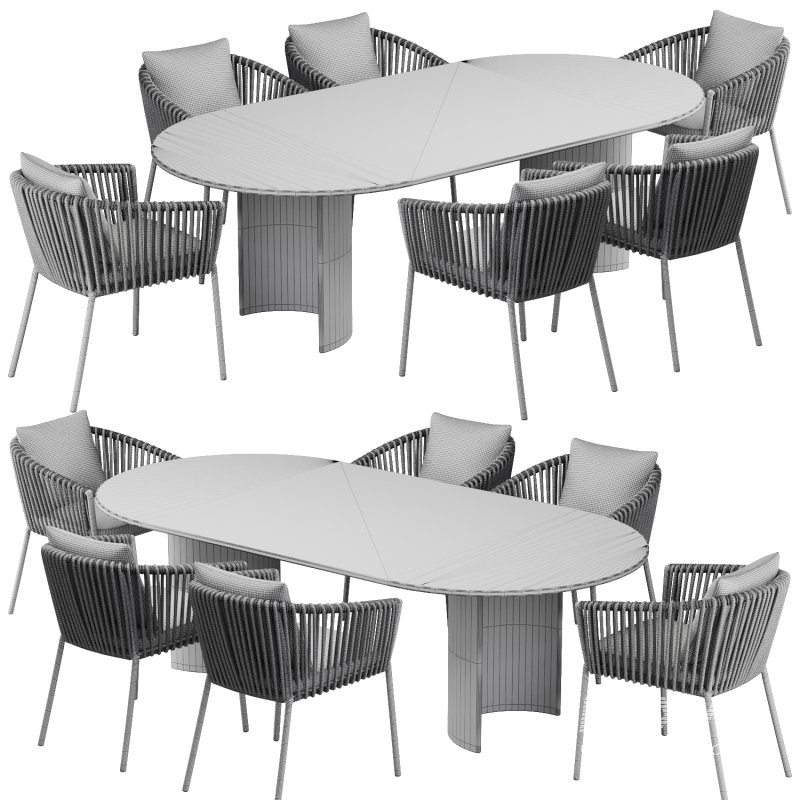 Dinning chair and table251 - Image 6
