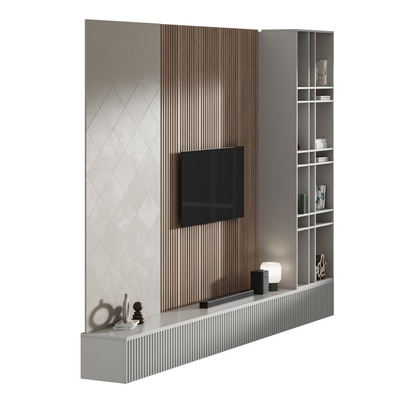 Modern TV Wall 028 - Image 6