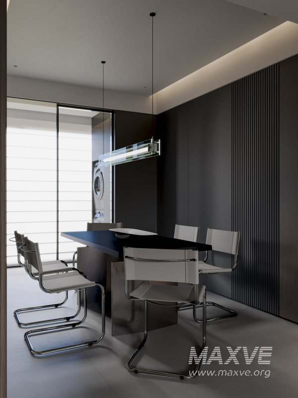 Modern living and dining room - Image 4