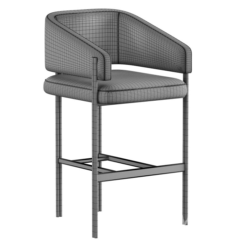 Liang Eimil Tatler Bar Stool Boucle Sand - Image 7