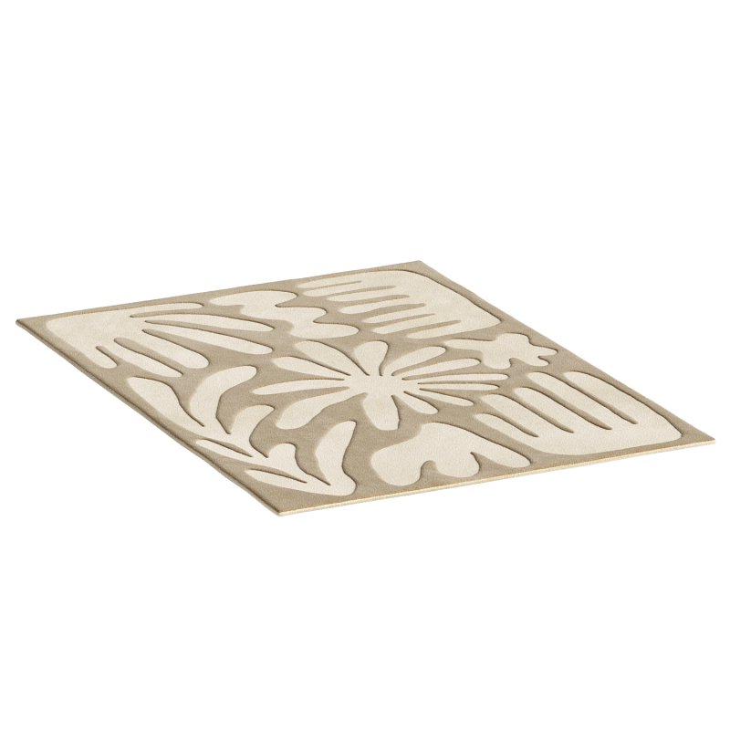 Tann Textured Abstract Rug - Image 1