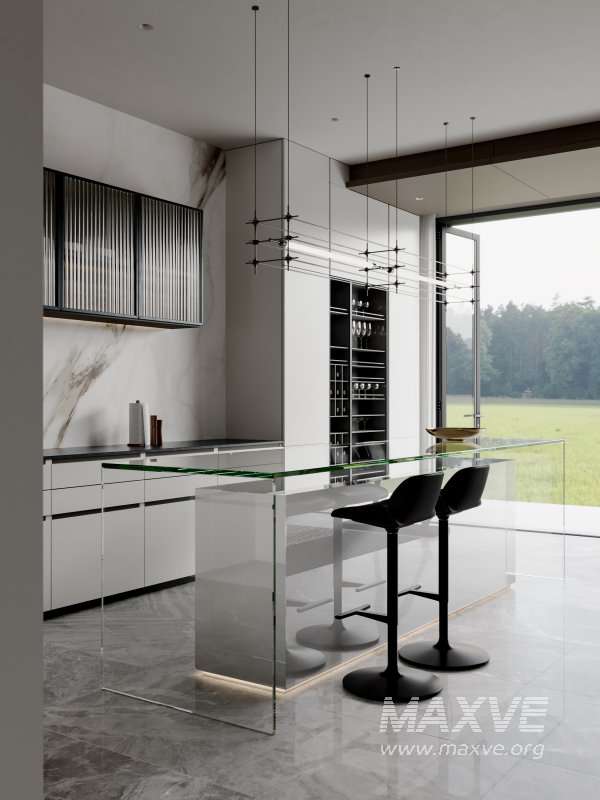 Modern living and dining room - Image 3
