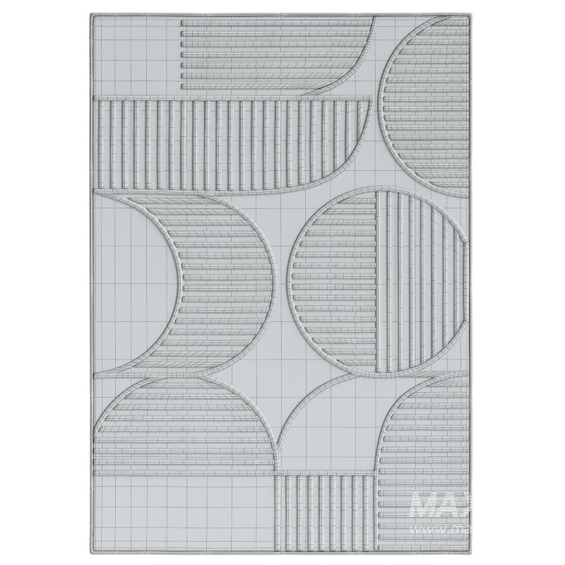 Lotus Leo Rug in Beige - Image 4