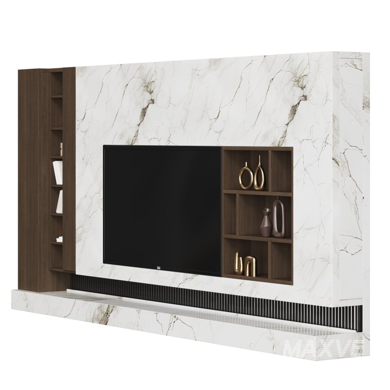 Modern TV Wall 01 - Image 8