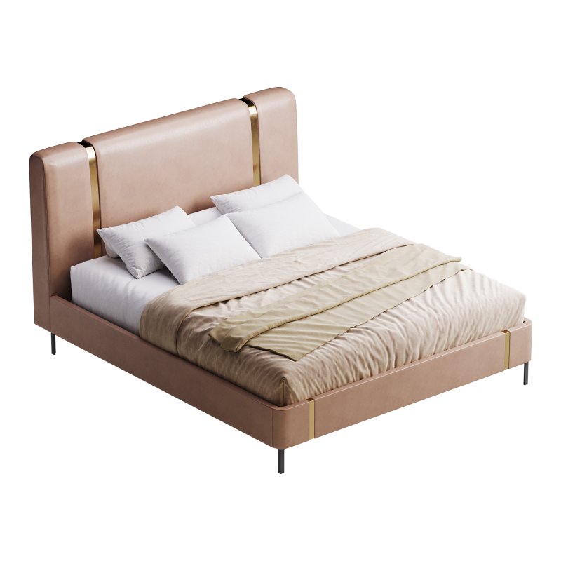 Solid Color Sponge Rectangle Natural Pallet Bed - Image 5