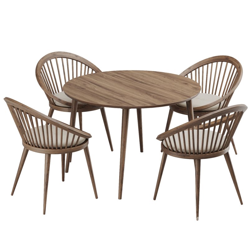 Dinning chair and table257 - Image 6