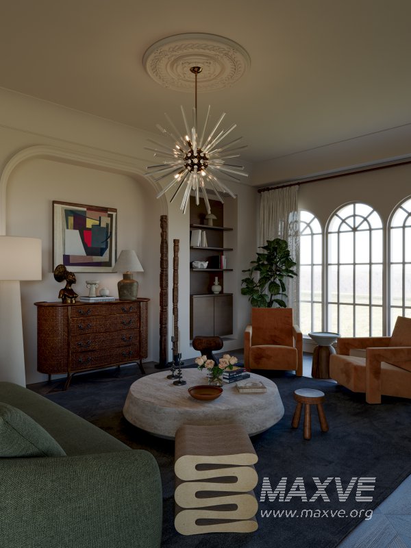 Luxurious living room - Image 2