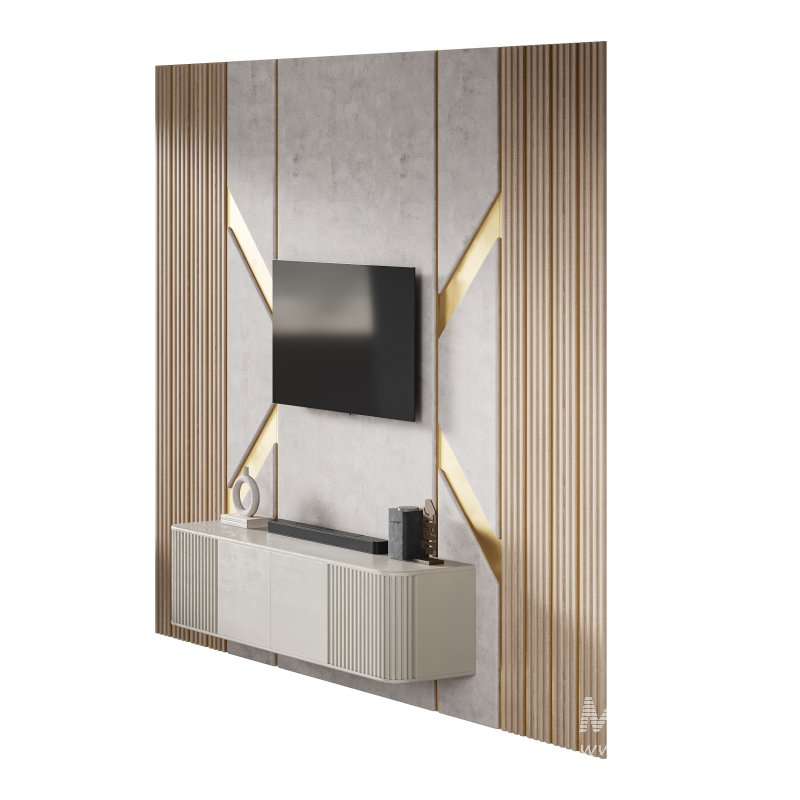 Modern TV Wall 029 - Image 9