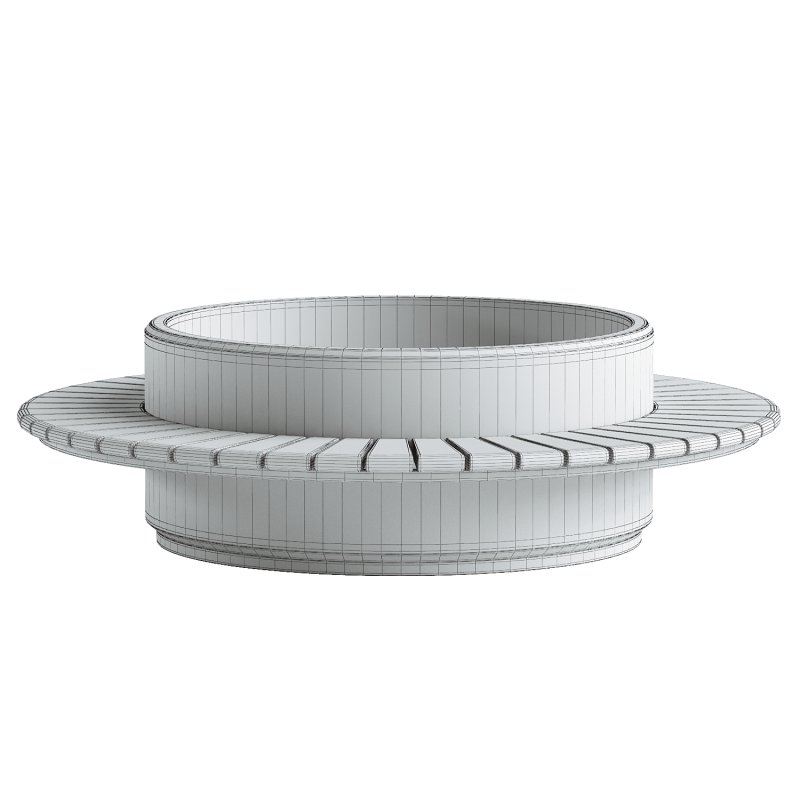 ROUND PLANTER BENCH 92 - Image 3