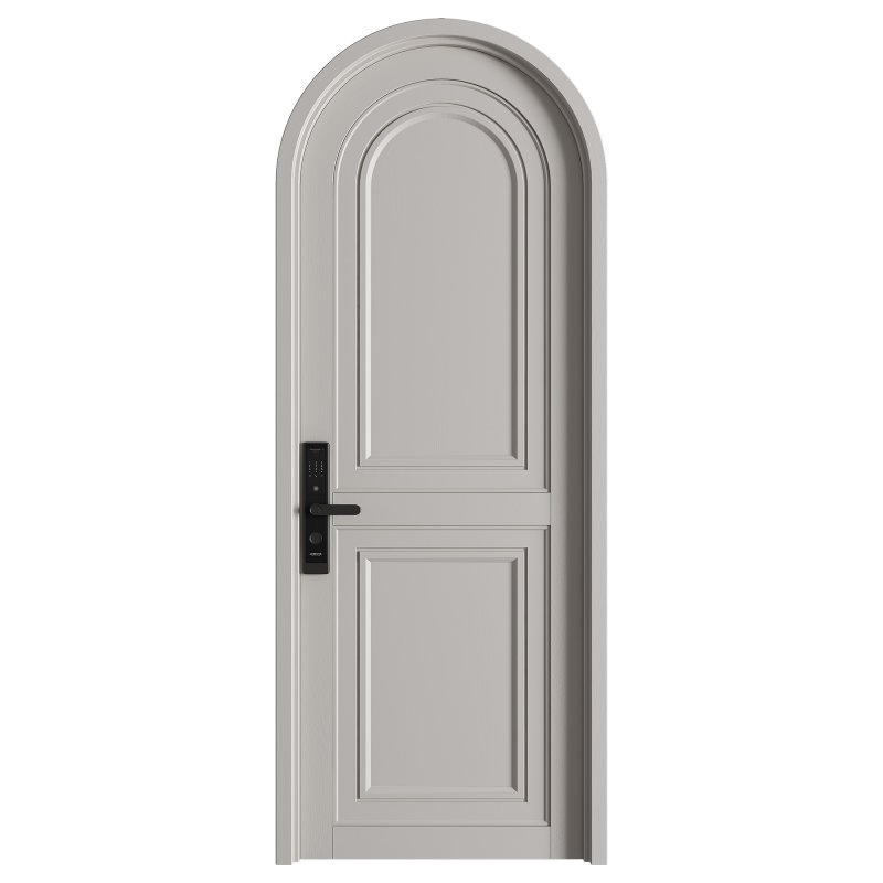 Modern Arched Wooden Door 12 - Image 2
