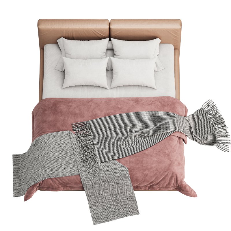 Foster Bed 180 Velvet Smoke - Image 5