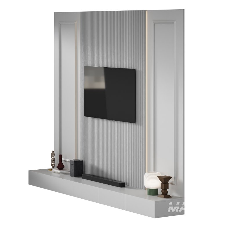 Modern TV Wall 037 - Image 8