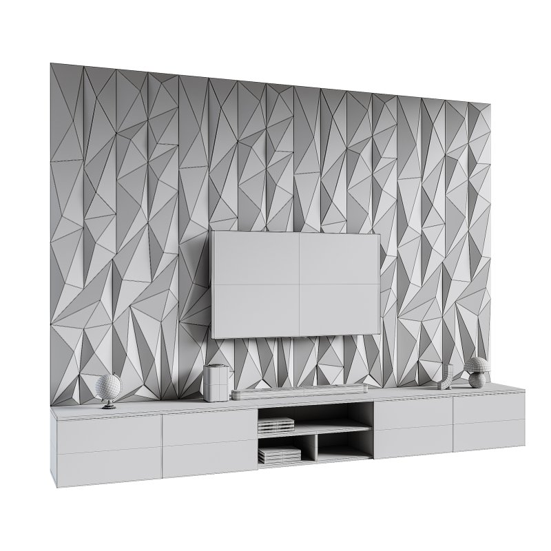 Modern TV Wall 021 - Image 13