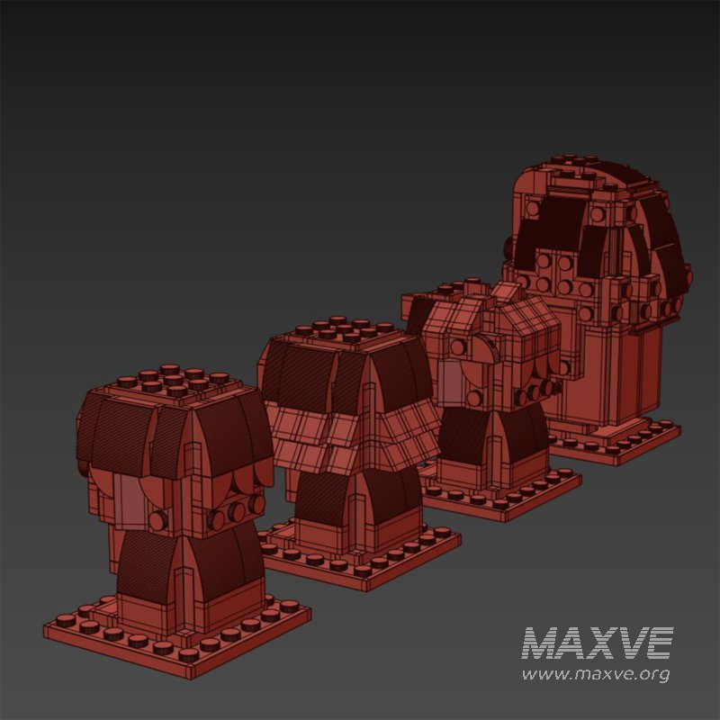 Lego Hagrid Garri Germiona Ron - Image 7