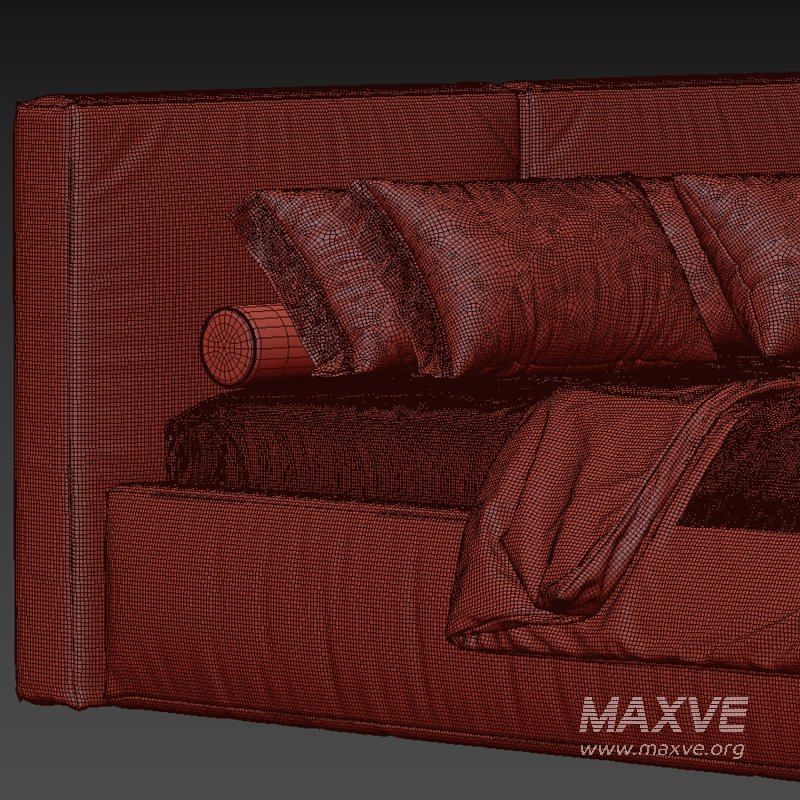 Novamobili Brick Bed - Image 1