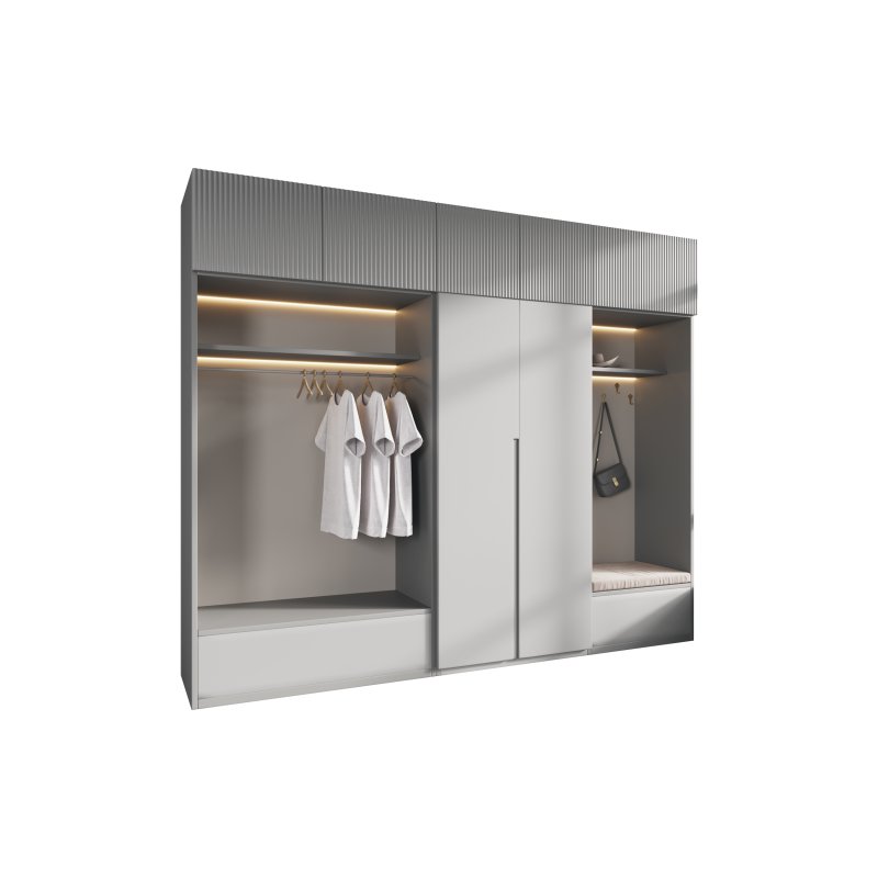 Hallway area with a minimalistic hanger - Image 1