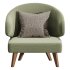 Aston Gray Chair - Thumbnail 4