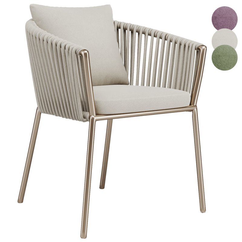 Porto Outdoor Dining Chair - Image 2
