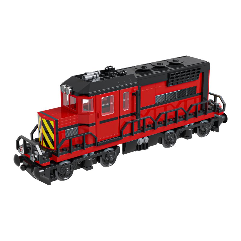 Train Lego Locomotive red - Image 2