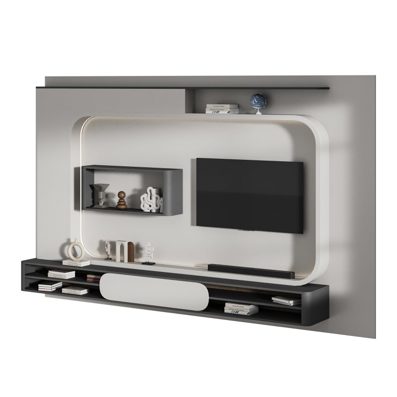 Modern TV Wall 023 - Image 4