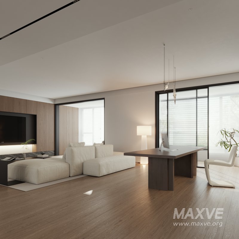 Italian Minimalist Living Room - Image 2