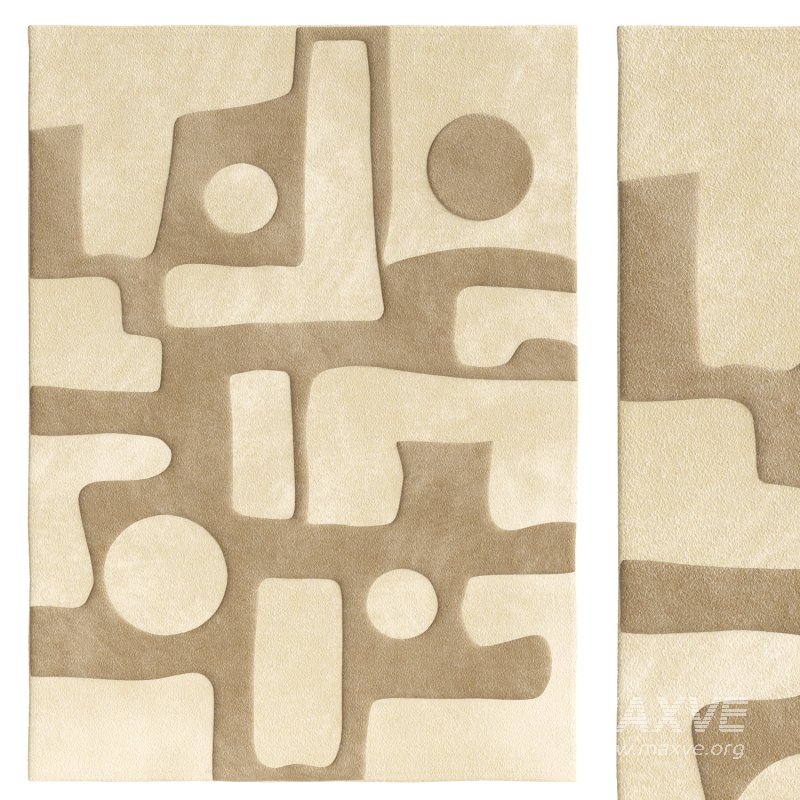 Hadessa Textured Geometric Rug - Image 3