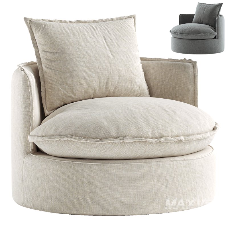 Neva Round Swivel Chair - Image 4