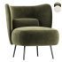 Almenia Upholstered Barrel Chair - Thumbnail 1