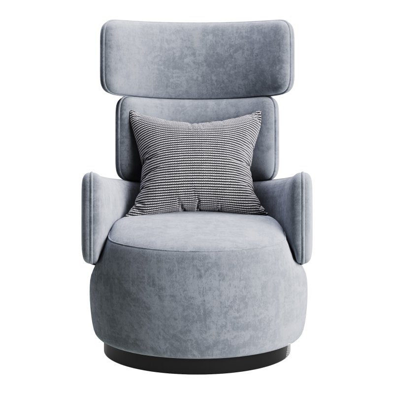Boris Beige Armchair - Image 5