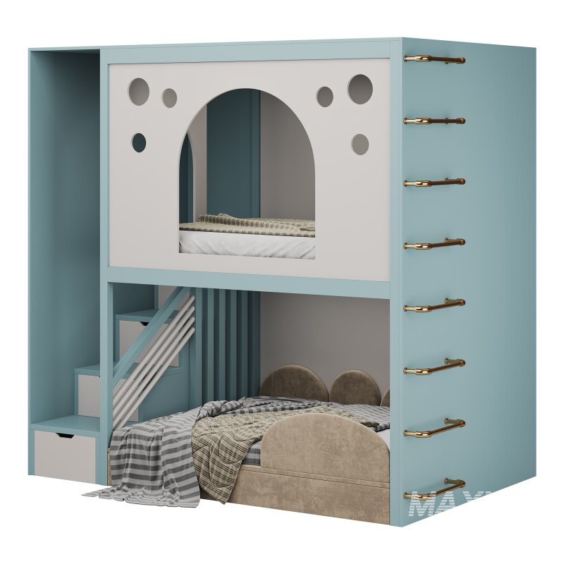 Childrens bunk bed 41 - Image 9