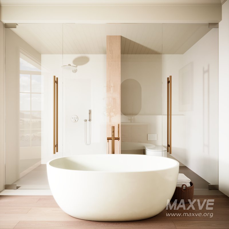 Modern minimalist bathroom - Image 5