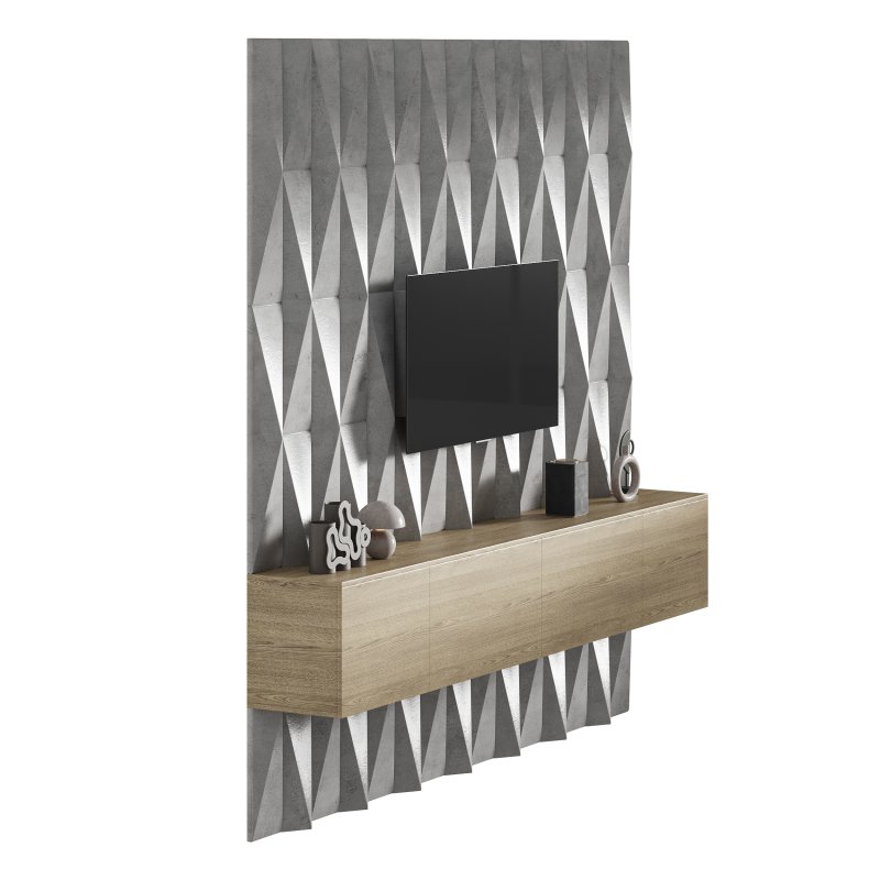 Modern TV Wall 018 - Image 6