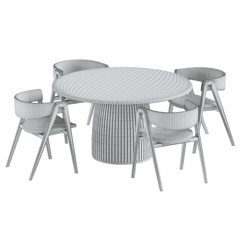 Gala Chair & Round Dining Table - Image 2