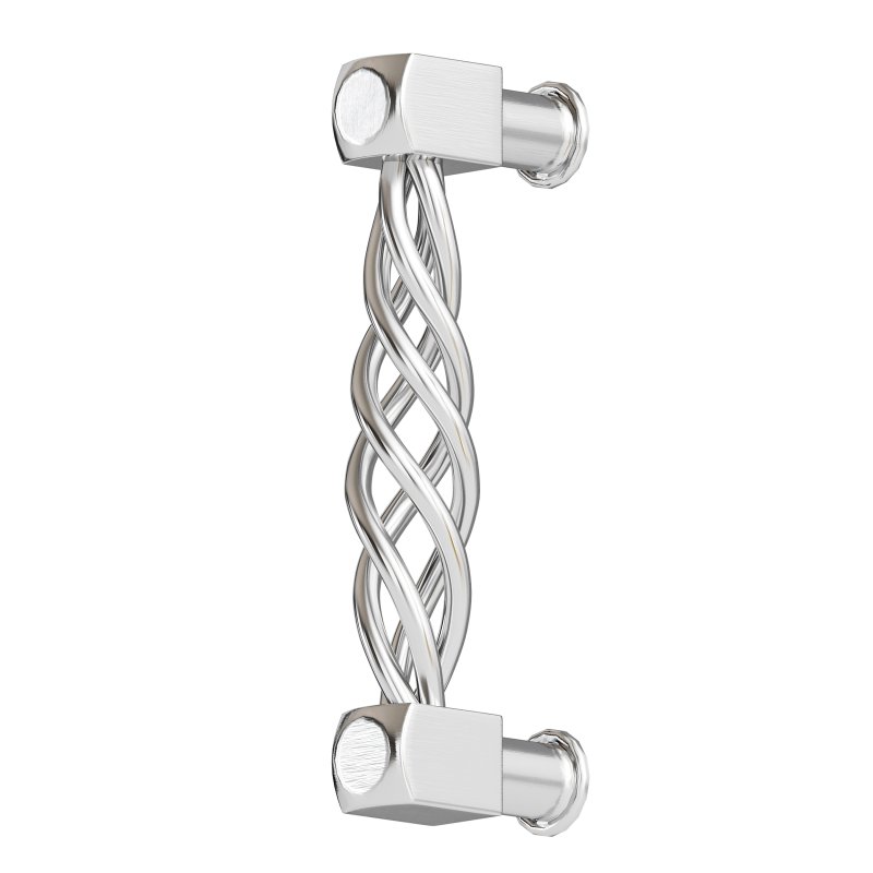 Drawer Pull Cabinet Birdcage Black Wrought Iron - Image 3