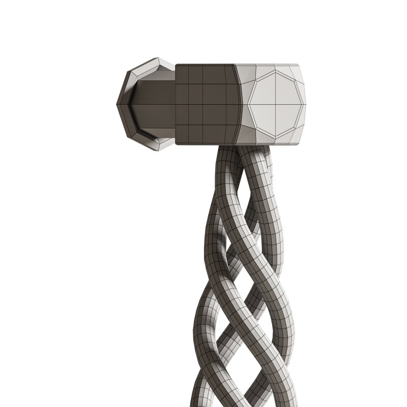 Drawer Pull Cabinet Birdcage Black Wrought Iron - Image 13