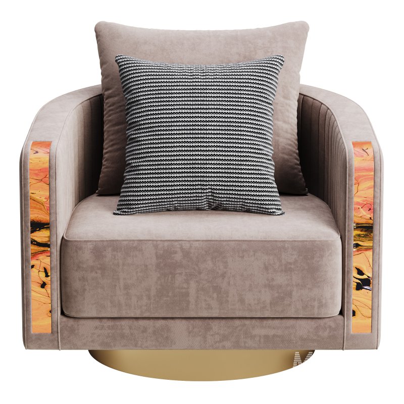 Swivel Armchair - Image 8