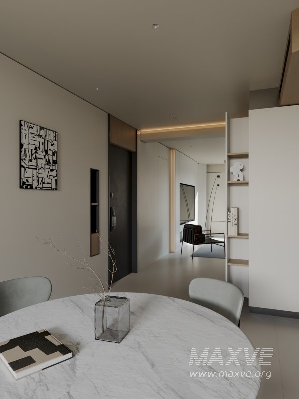 Modern living and dining room - Image 4