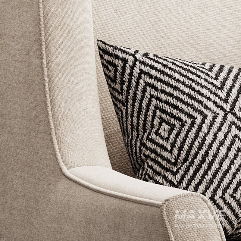 Ottoman Biscuit Armchair - Image 12