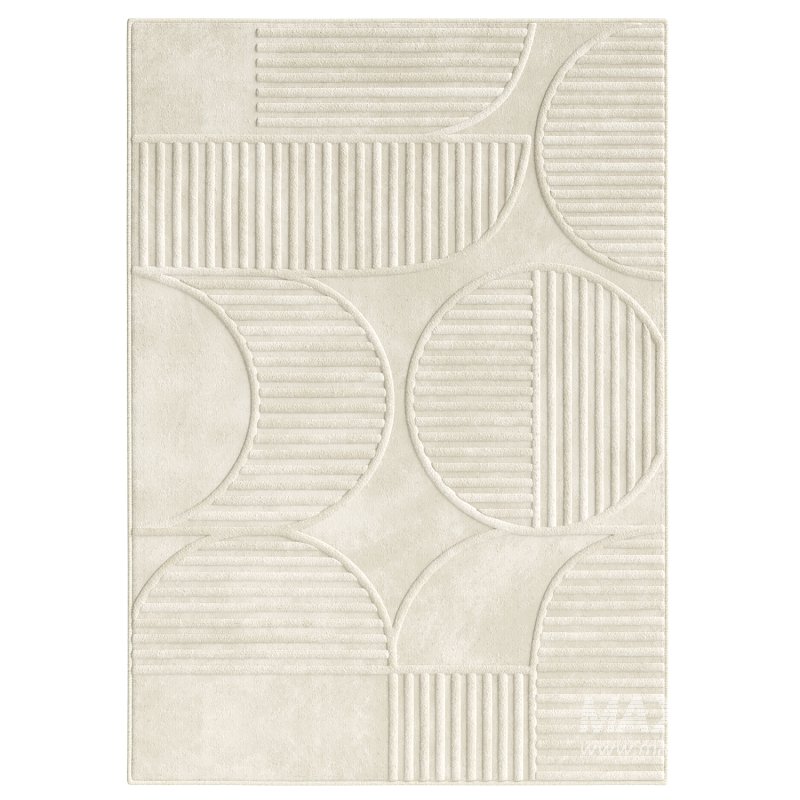 Lotus Leo Rug in Beige - Image 2