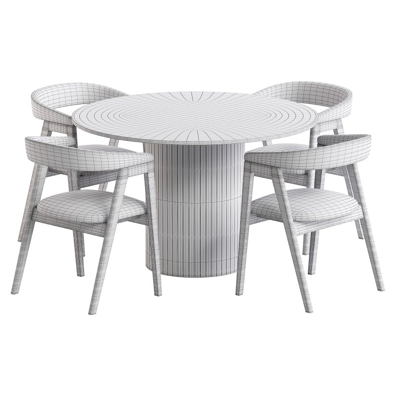 Trevor chair and Hill table - Image 3