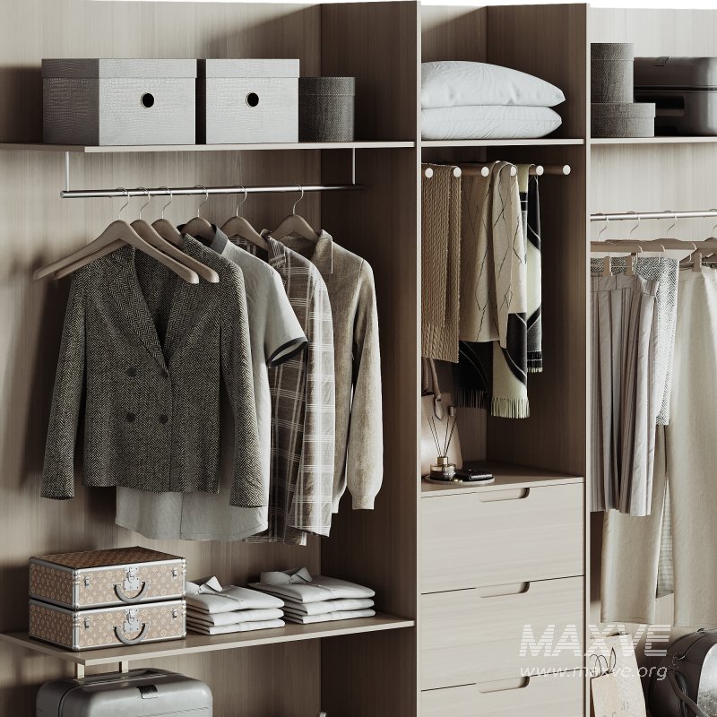 Clothing, shoes and accessories for wardrobe or shop 02 - Image 4